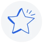 Icône d'étoile représentant une offre attrayante pour transformer son site en machine à convertir